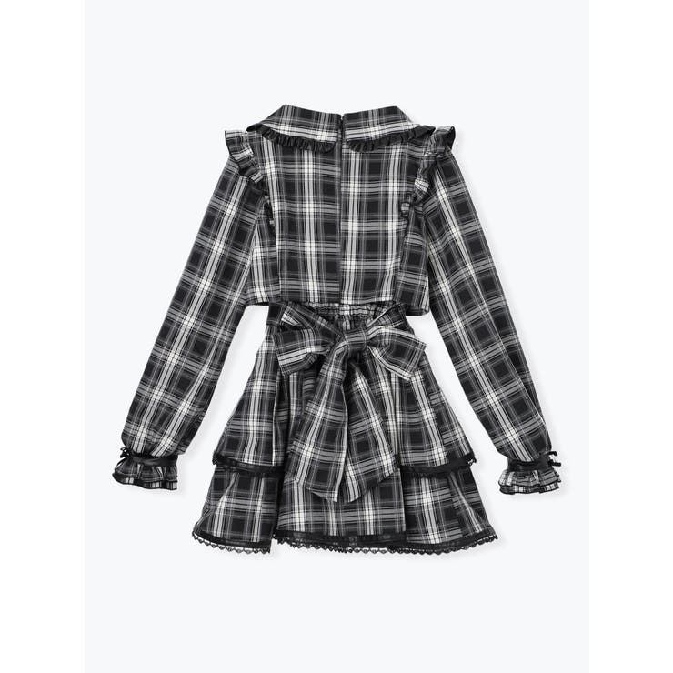 フェイクレザーフリルドーリーワンピース | NOEMIE | 詳細画像10 