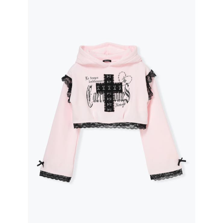 うさ耳ゴシッククロスショートパーカー | NOEMIE | 詳細画像15 