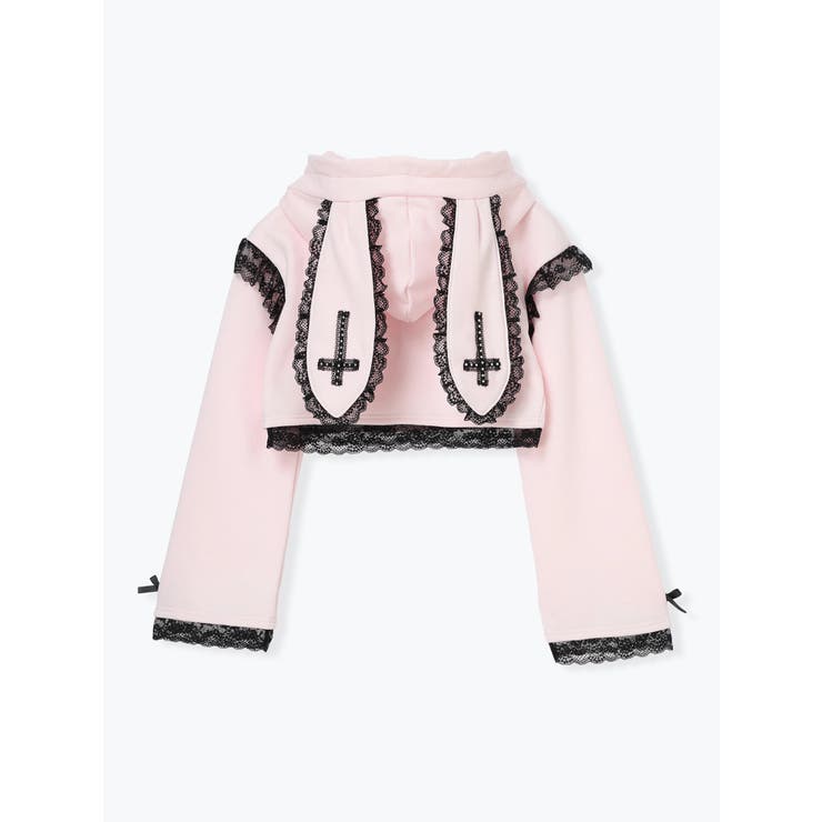 うさ耳ゴシッククロスショートパーカー | NOEMIE | 詳細画像17 