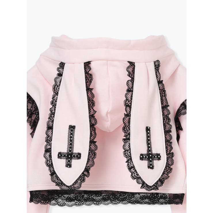 うさ耳ゴシッククロスショートパーカー | NOEMIE | 詳細画像21 