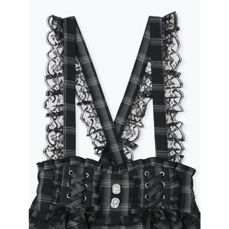 ダブルスピンドルレースアップサス付きスカパン | NOEMIE | 詳細画像3 