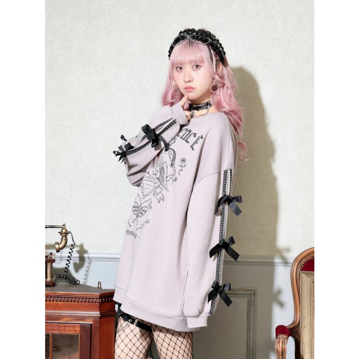 袖リボンエンジェルフリルチュニック | NOEMIE | 詳細画像2 