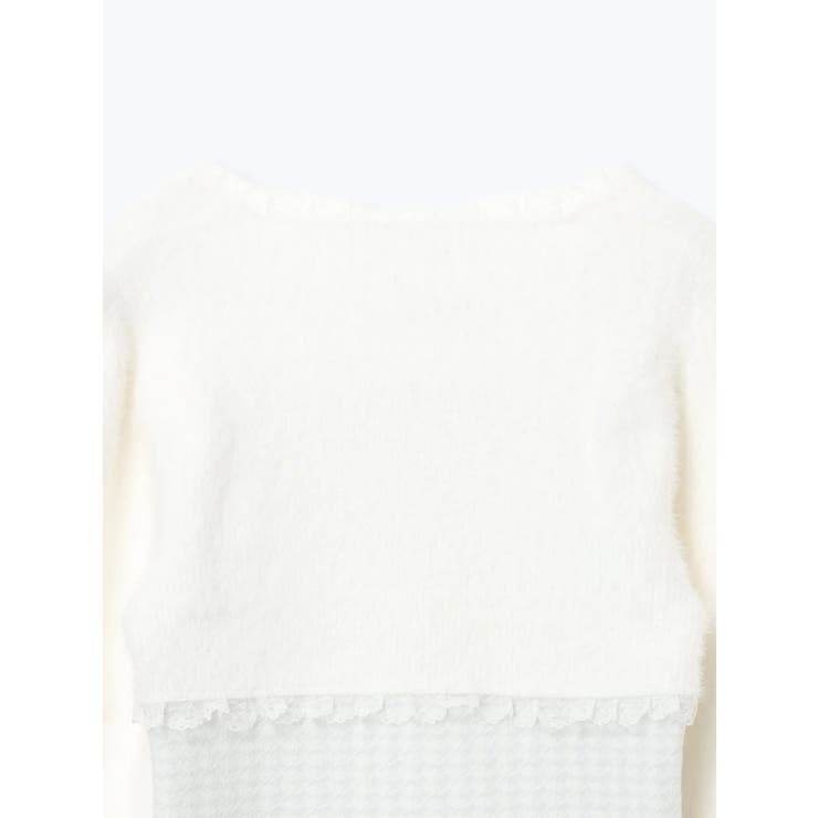 メニーリボンシャギーレイヤード千鳥ニット | NOEMIE | 詳細画像18 