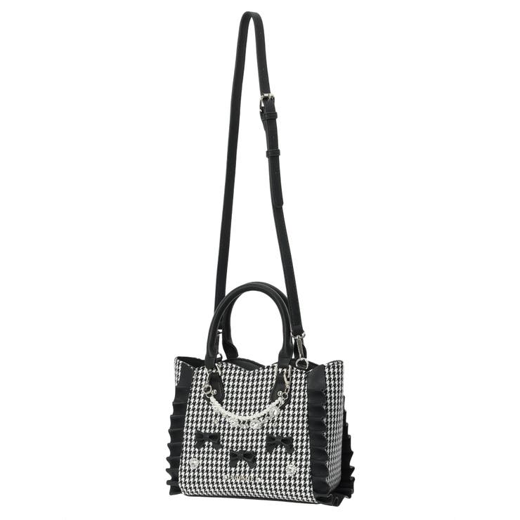 千鳥柄ビジューフリル2wayショルダーバッグ | NOEMIE | 詳細画像17 