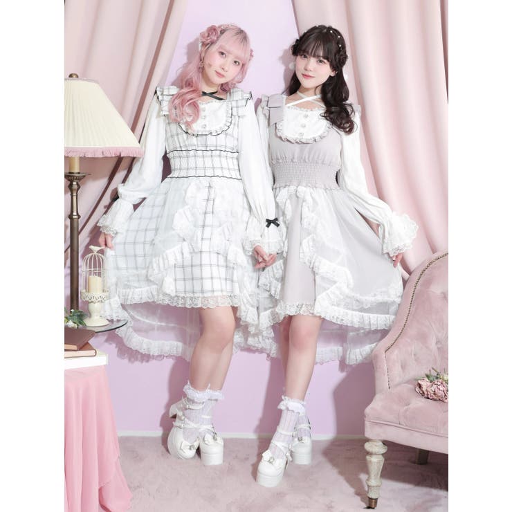 フレアスリーブプリンセスロングワンピース | NOEMIE | 詳細画像1 