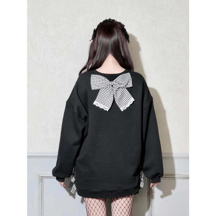 もこもこくまギンガムリボンチュニック | NOEMIE | 詳細画像9 