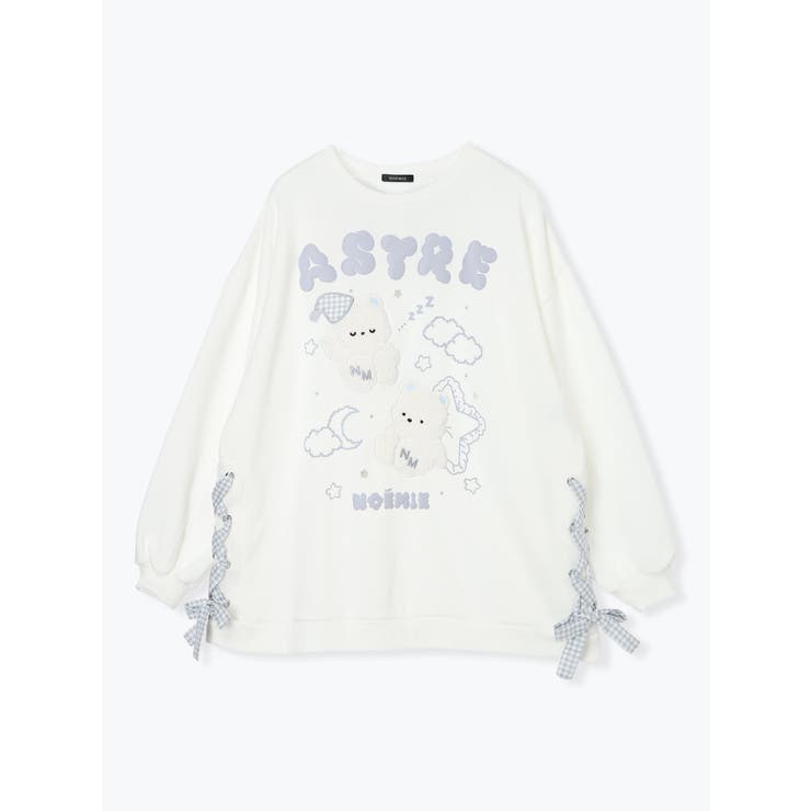 もこもこくまギンガムリボンチュニック | NOEMIE | 詳細画像11 