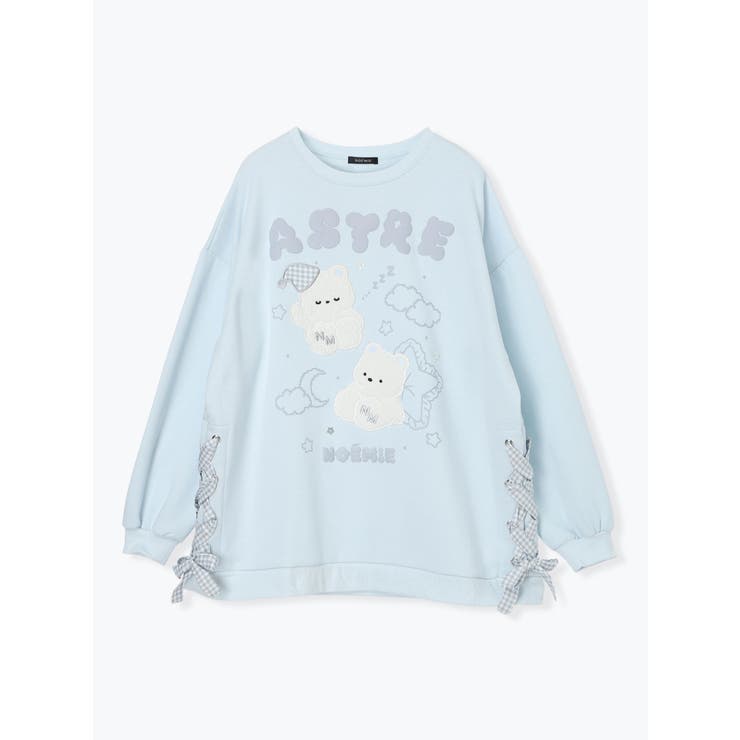 もこもこくまギンガムリボンチュニック | NOEMIE | 詳細画像12 