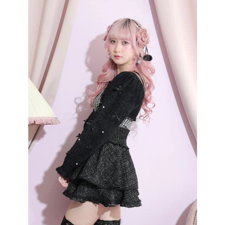 キラキラツイードハートビジュースカパン | NOEMIE | 詳細画像11 