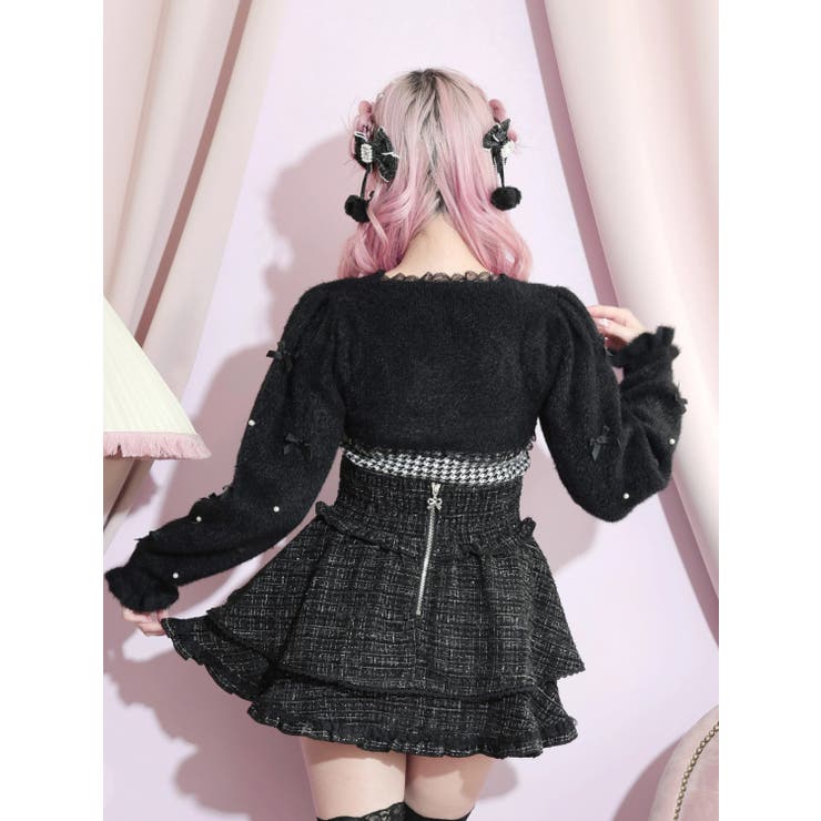 キラキラツイードハートビジュースカパン | NOEMIE | 詳細画像12 