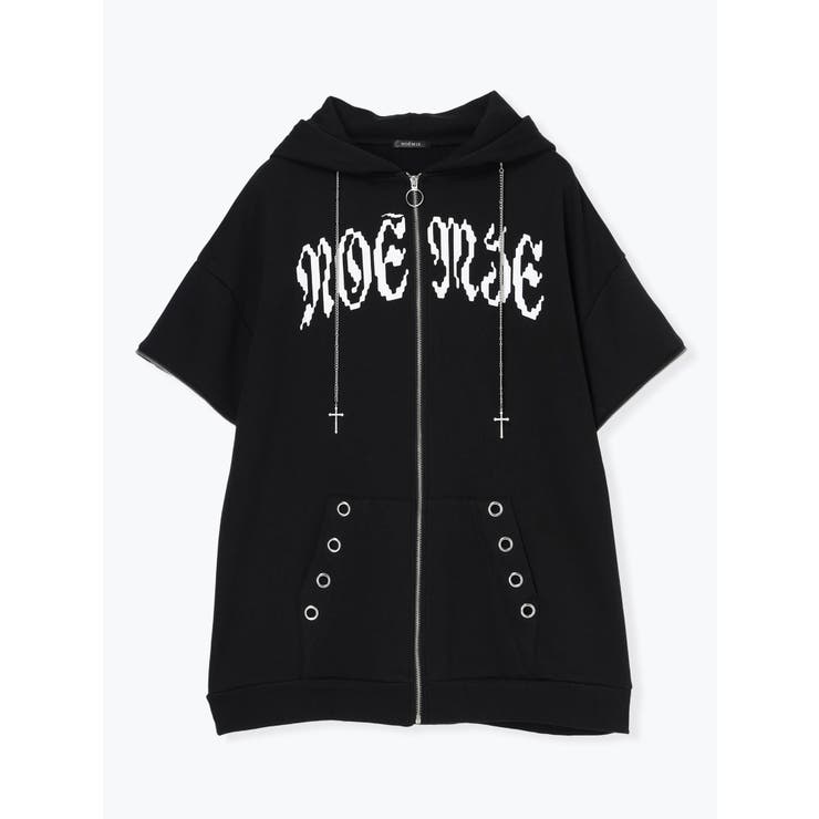 2WAYクロスチェーンユニセックスZIP裏毛パーカー | NOEMIE | 詳細画像23 