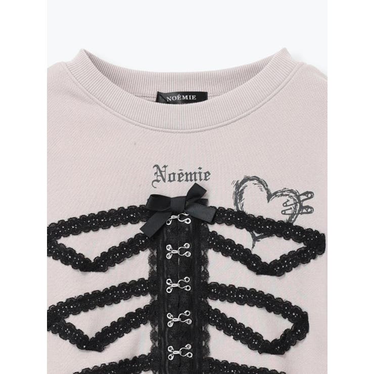 ボーンレースショートカットソー | NOEMIE | 詳細画像15 