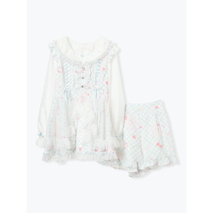 sweet cat シアーチェック セットアップ | NOEMIE | 詳細画像12 