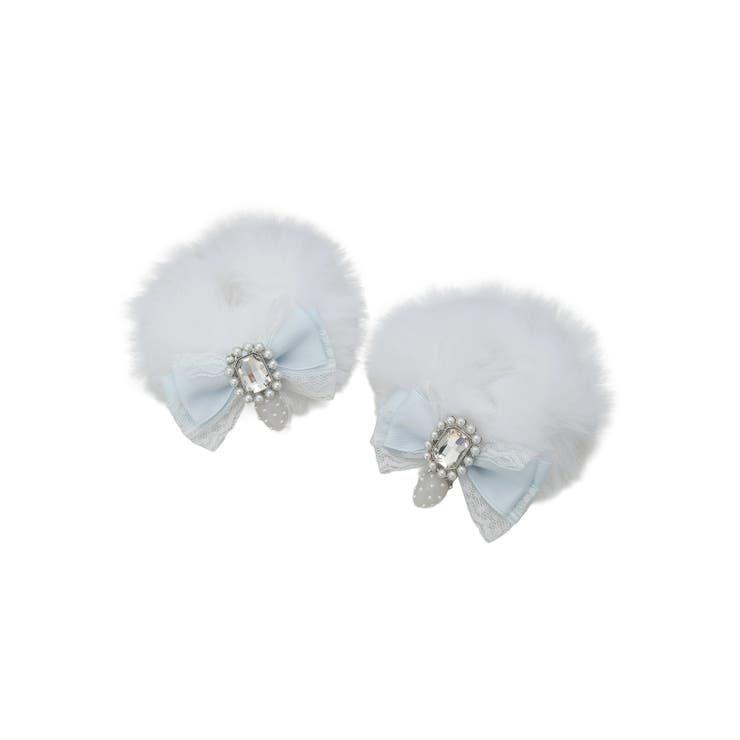 イチゴチャーム付きリボンファーシュシュ | NOEMIE | 詳細画像1 