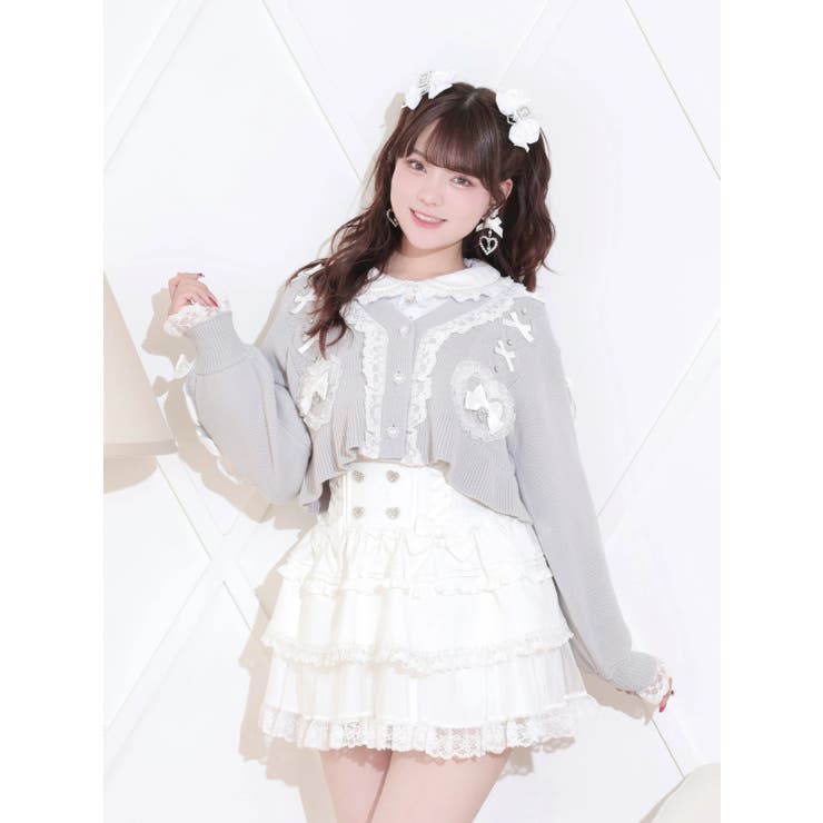 ダブルリボンスピンドルチュールティアードスカパン | NOEMIE | 詳細画像6 