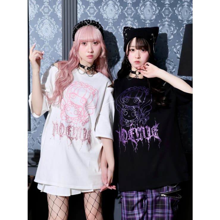 ロンリードールラメTシャツ | NOEMIE | 詳細画像1 