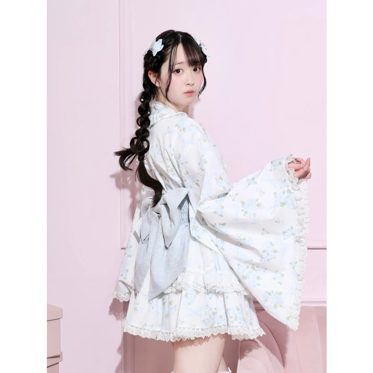 ローズブーケチュールフレア浴衣ドレス | NOEMIE | 詳細画像10 