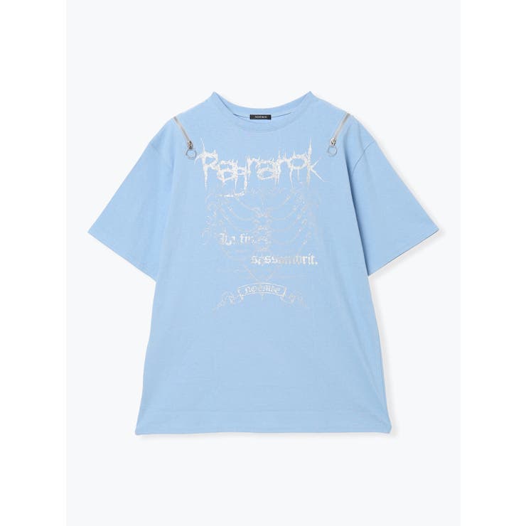 肩ZIPアバラプリントTシャツ | NOEMIE | 詳細画像13 