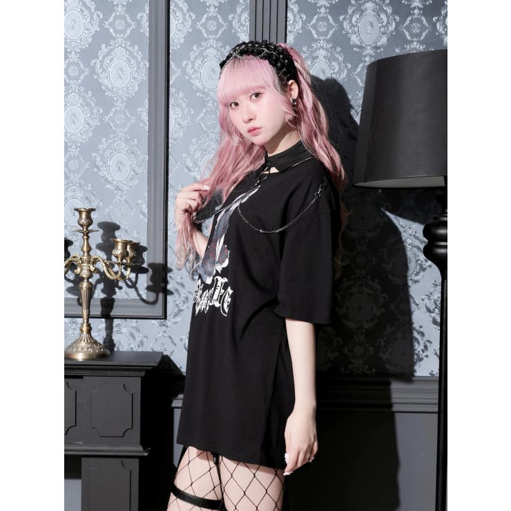ロンリードール襟付きTシャツ | NOEMIE | 詳細画像2 