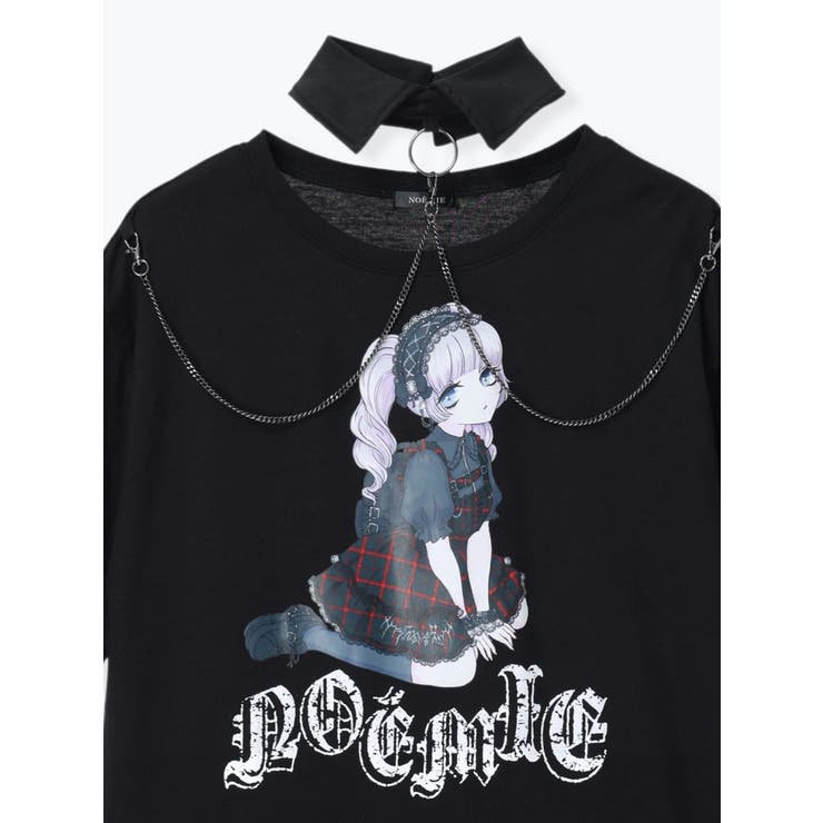 ロンリードール襟付きTシャツ | NOEMIE | 詳細画像11 