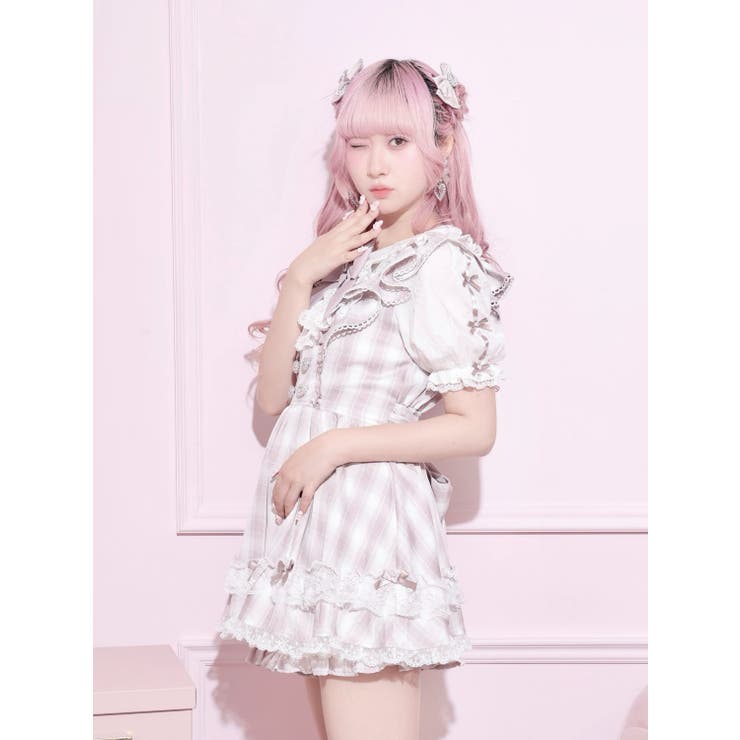 メニーリボンラッフルフリルヨークセットアップ | NOEMIE | 詳細画像2 