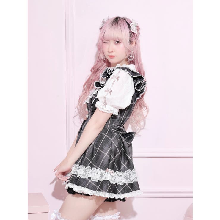 メニーリボンラッフルフリルヨークセットアップ | NOEMIE | 詳細画像8 