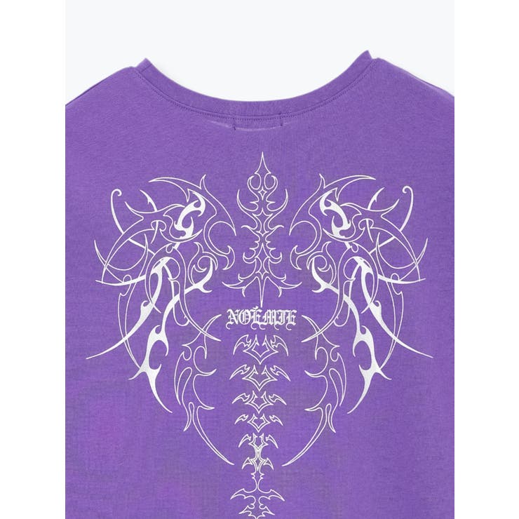 バックボーンバックプリントユニセックスTシャツ | NOEMIE | 詳細画像18 