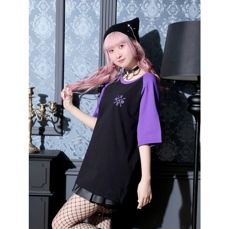 ラグランデビルバックプリントTシャツ | NOEMIE | 詳細画像5 