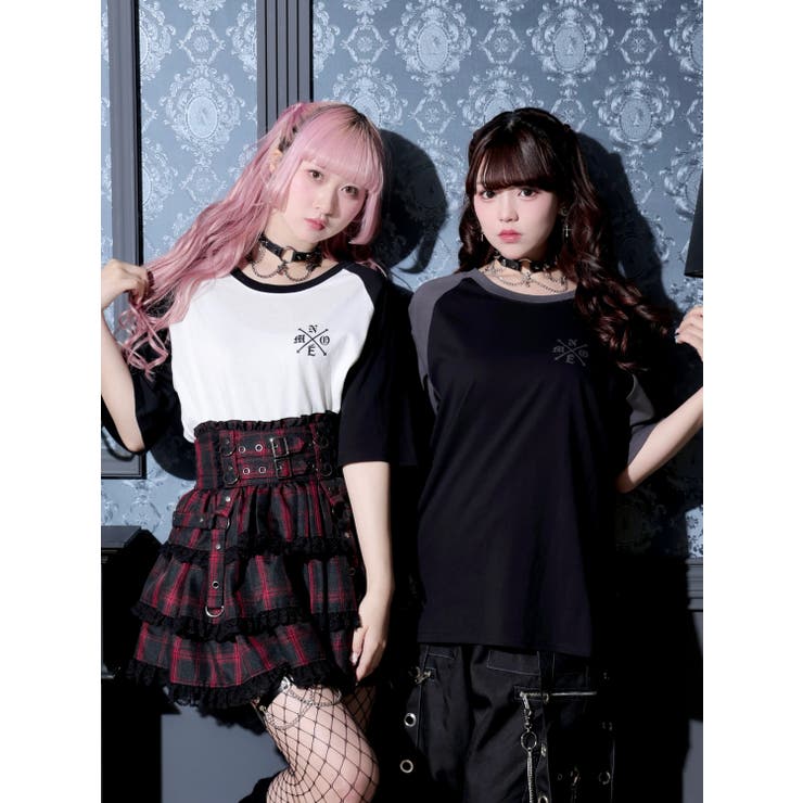 ラグランデビルバックプリントTシャツ | NOEMIE | 詳細画像11 