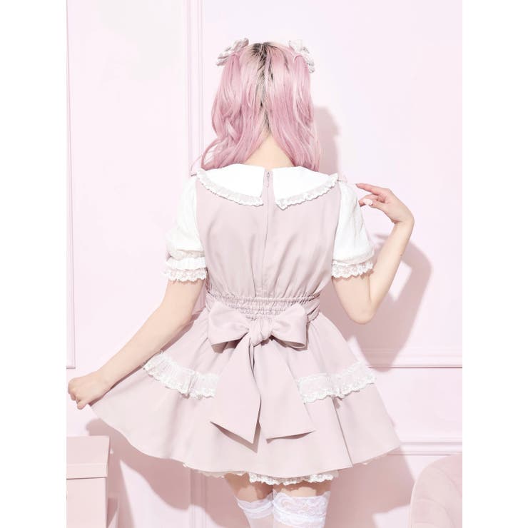 フリルヨークフロントティアードワンピース | NOEMIE | 詳細画像3 