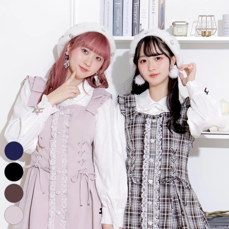 【ギフト】 リボンスピンドルセットアップ[品番：PLMW0013090]｜NOEMIE ワンピース