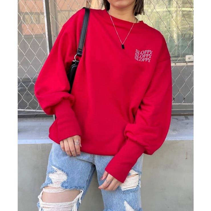 RED | 【WHO'S WHO gallery】SLOPPY クルー | PAL GROUP OUTLET