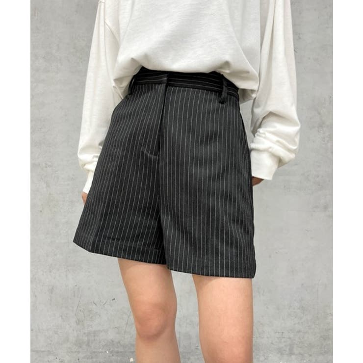 WHO'S WHO gallery】センタープレスショートパンツ[品番：PALW0003036