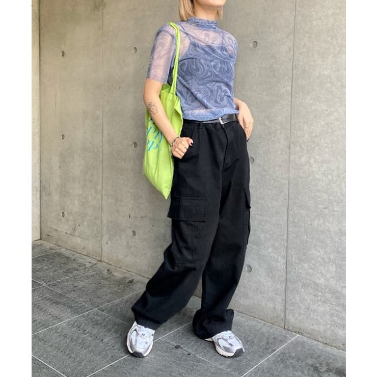 WHO'S WHO gallery】アソート柄パワーネットTEE[品番：PALW0002115 