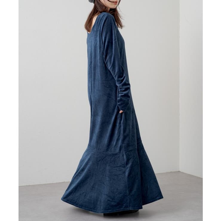 Kastane】ベロアティアードワンピース[品番：PALW0002472]｜PAL GROUP