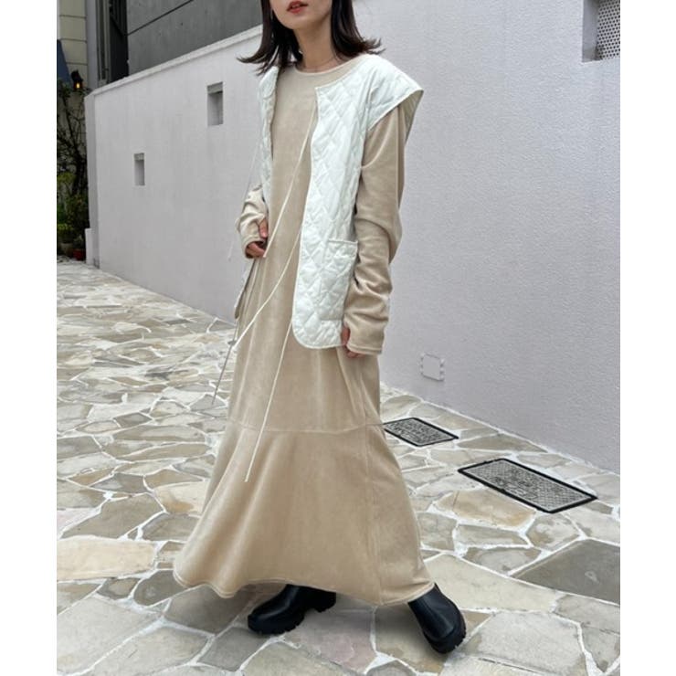 kastane ティアードワンピース 3サイズ展開】カットティアードマキシワンピース | Kastane