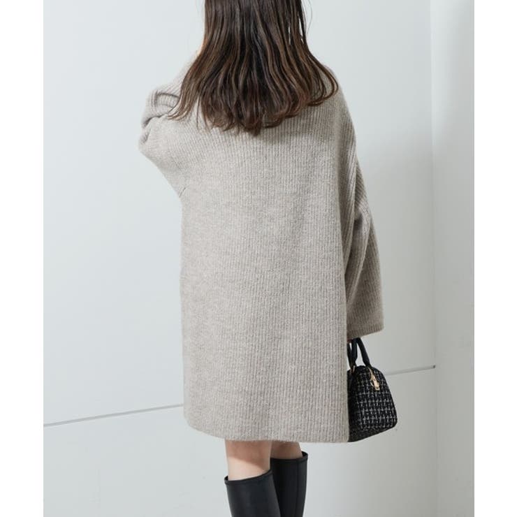 セール】【全店舗再入荷】ボトルネックAラインミニワンピース