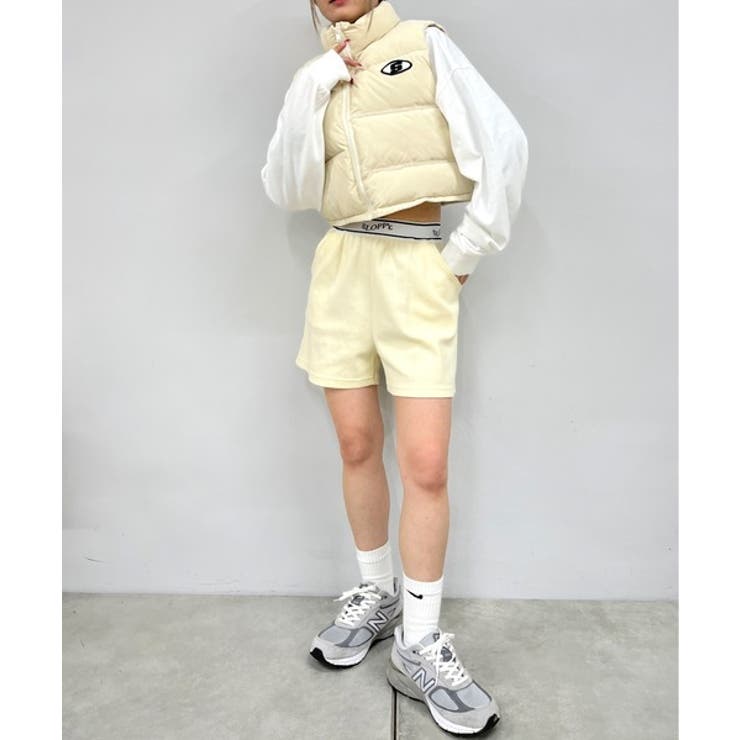 WHO'S WHO gallery】SLOPPY ラインリブショートパンツ[品番