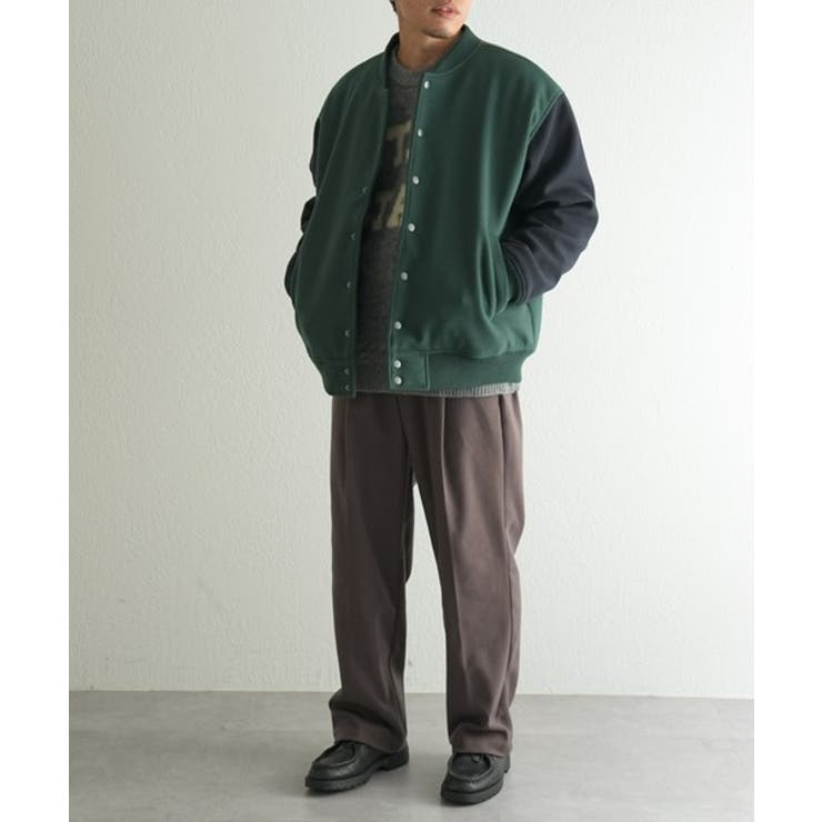 CIAOPANIC TYPY】オーバーサイズウールライクスタジャン[品番