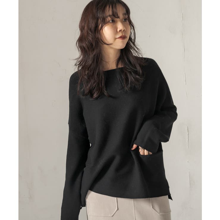 「CAPRICIEUX LE'MAGE」 ベアトップ 38 ブラック レディース CAPRICIEUX LE'MAGE（カプリシューレマージュ）の「メッシュポロ