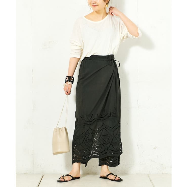 &pal アンドパル トップス•パンツ セット【新品】 SHENERY】タックワイドパンツ[品番：PALW0005723]｜PAL GROUP