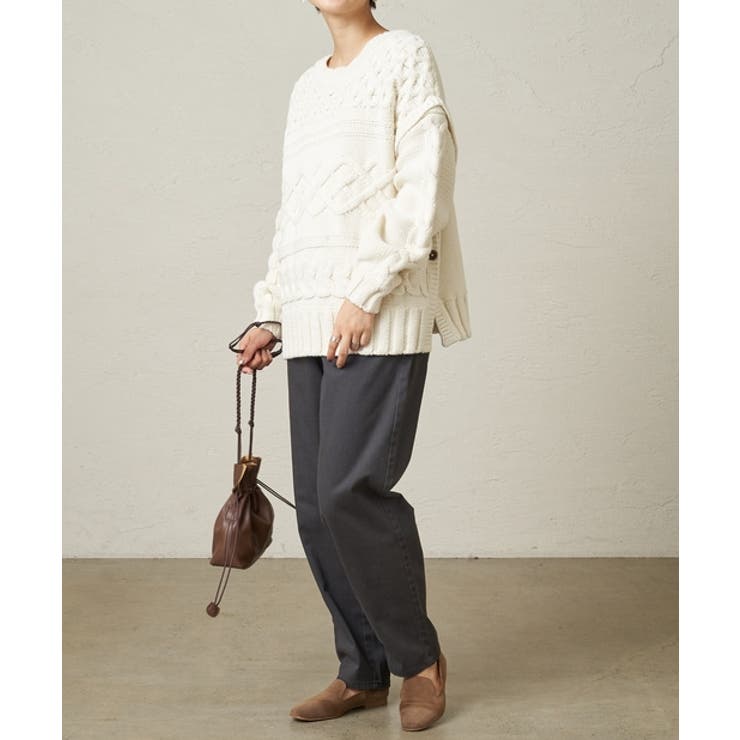 【CIAOPANIC TYPY】ウエストマークテーパードパンツ | PAL GROUP OUTLET | 詳細画像3 