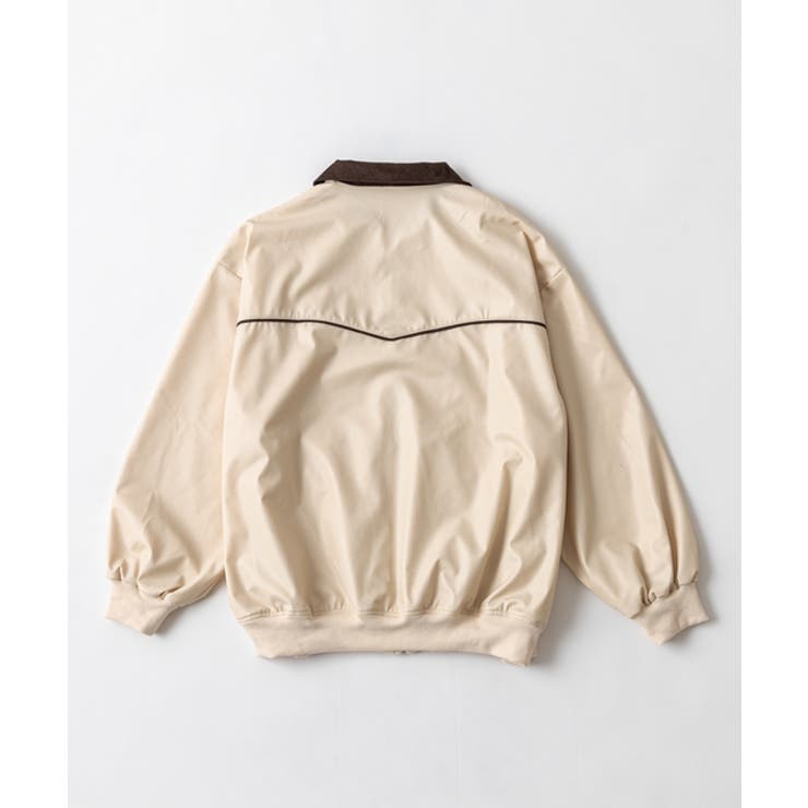 WHO'S WHO gallery】フェイクレザージップブルゾン[品番：PALW0000166