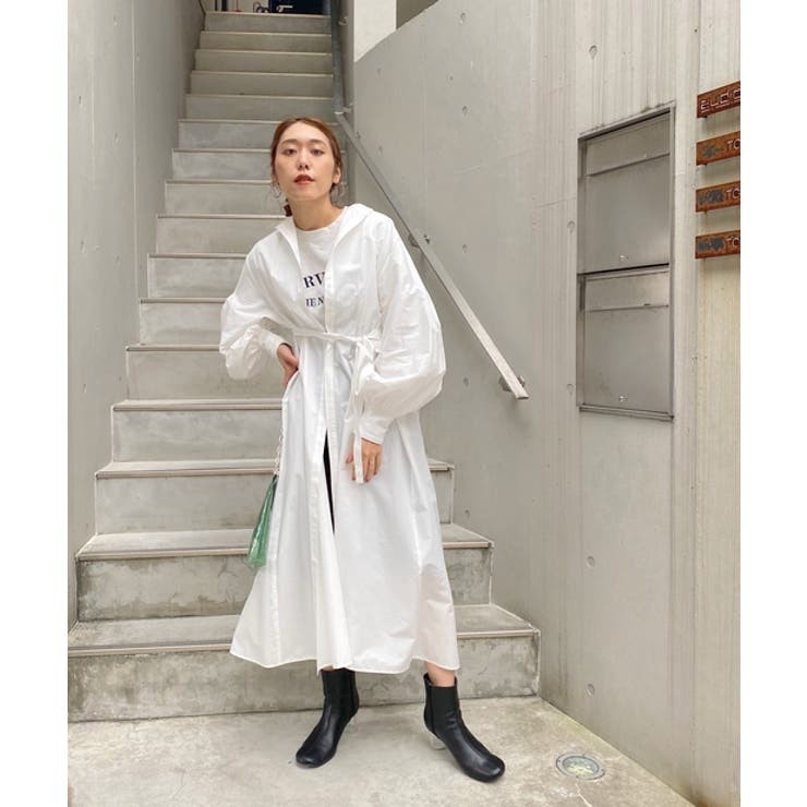 【WHO'S WHO gallery】スタンドカラー袖コンワンピ | PAL GROUP OUTLET | 詳細画像8 