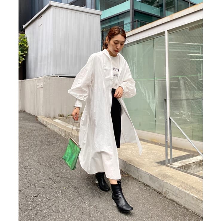 【WHO'S WHO gallery】スタンドカラー袖コンワンピ | PAL GROUP OUTLET | 詳細画像11 