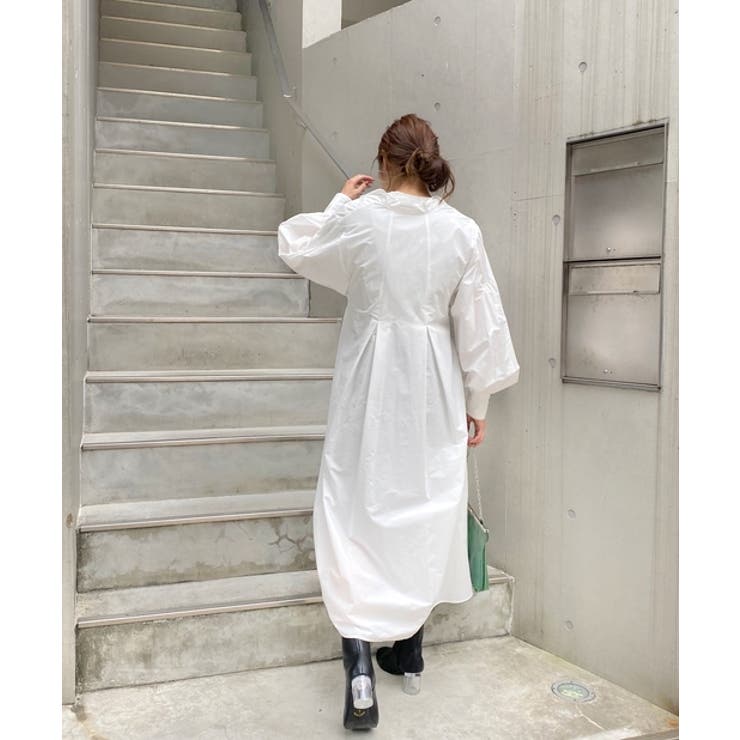 【WHO'S WHO gallery】スタンドカラー袖コンワンピ | PAL GROUP OUTLET | 詳細画像13 