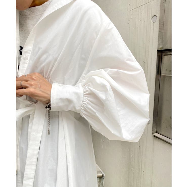 【WHO'S WHO gallery】スタンドカラー袖コンワンピ | PAL GROUP OUTLET | 詳細画像4 