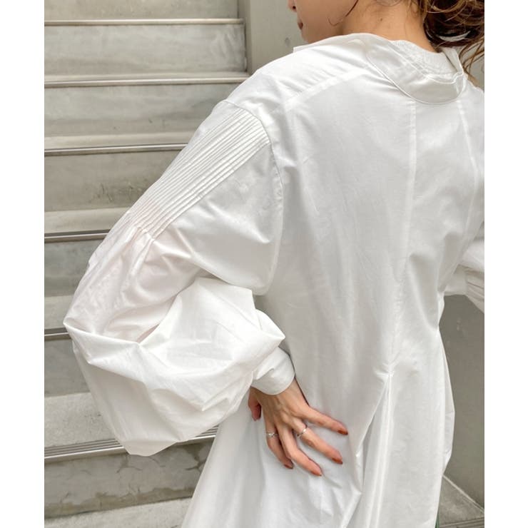 【WHO'S WHO gallery】スタンドカラー袖コンワンピ | PAL GROUP OUTLET | 詳細画像5 