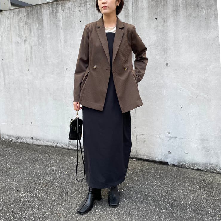 CAPRICIEUX LE'MAGE】ウエストタックテーラーJK[品番：PALW0001810