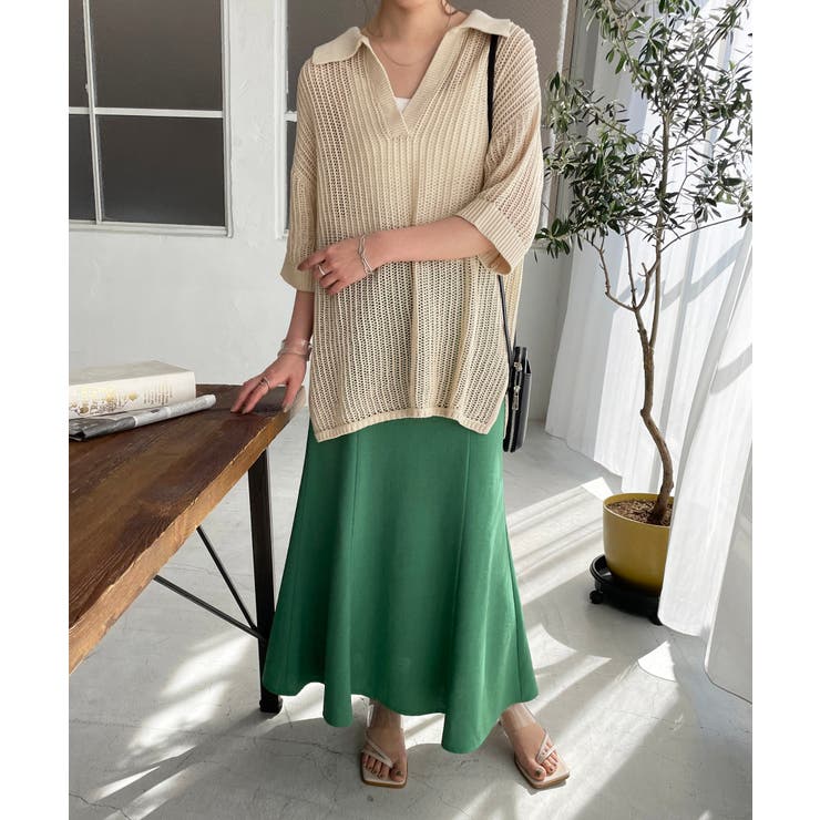リネンマーメイドスカート Loungedress スカート リネンマーメイドスカート : ZOZOTOWN